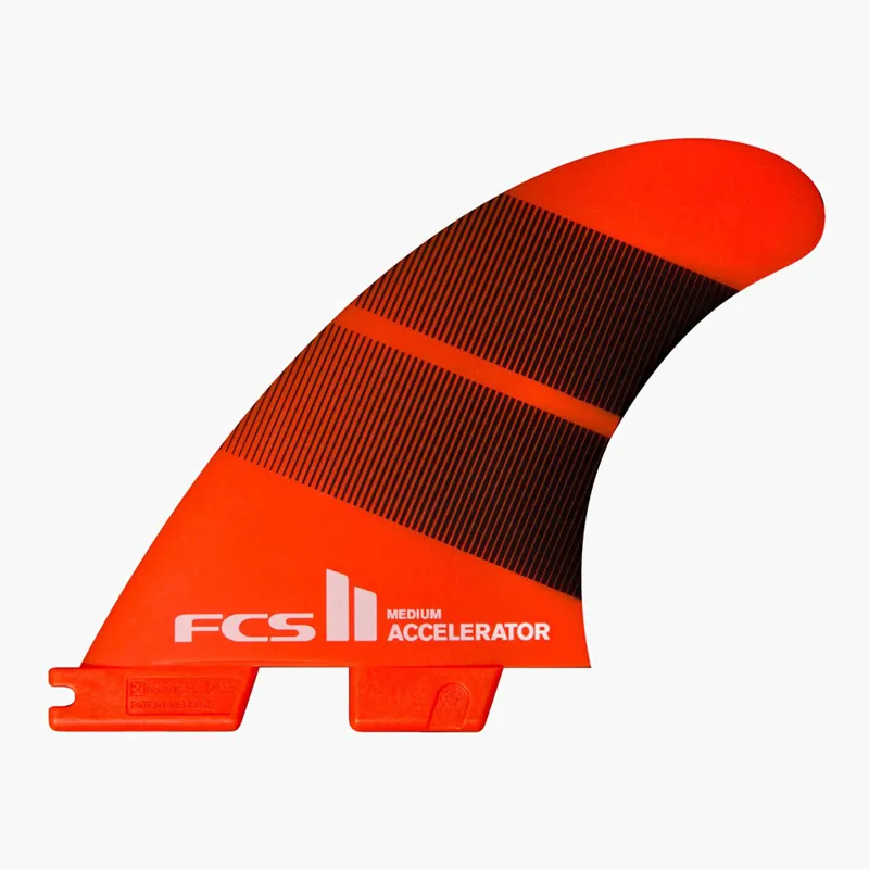 FCS II Accelerator Neo Glass Tri Fin Set
